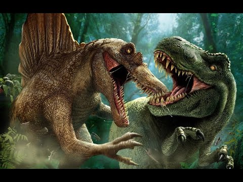 Динозавры битвы, битва динозавров видео
