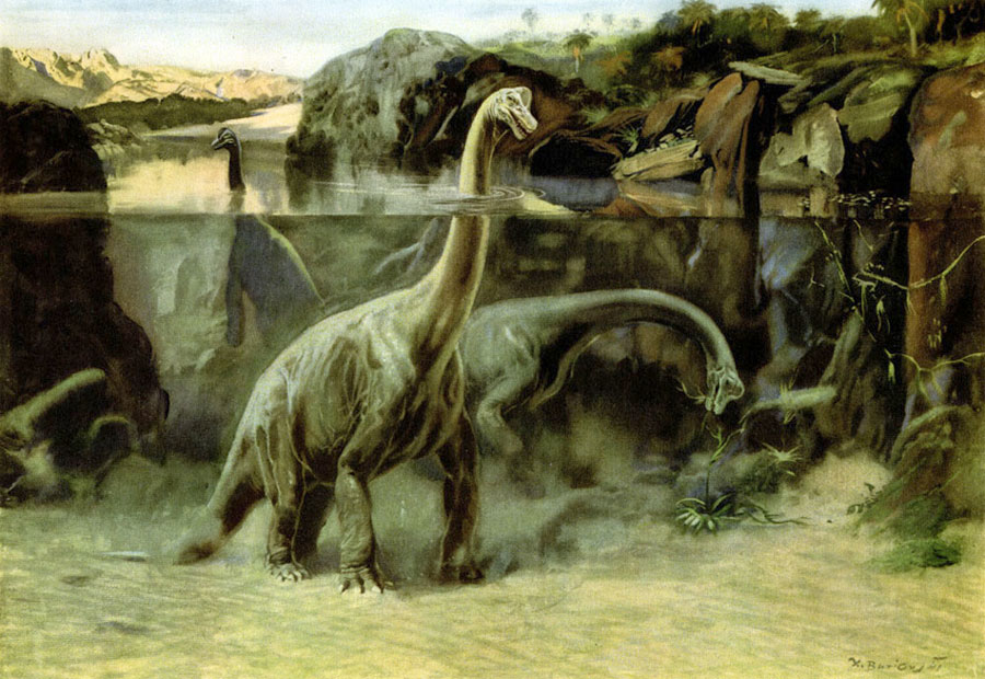 Брахиозавр, брахиозавр фото