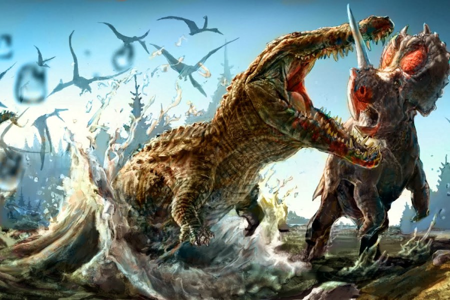 Самый большой хищный динозавр