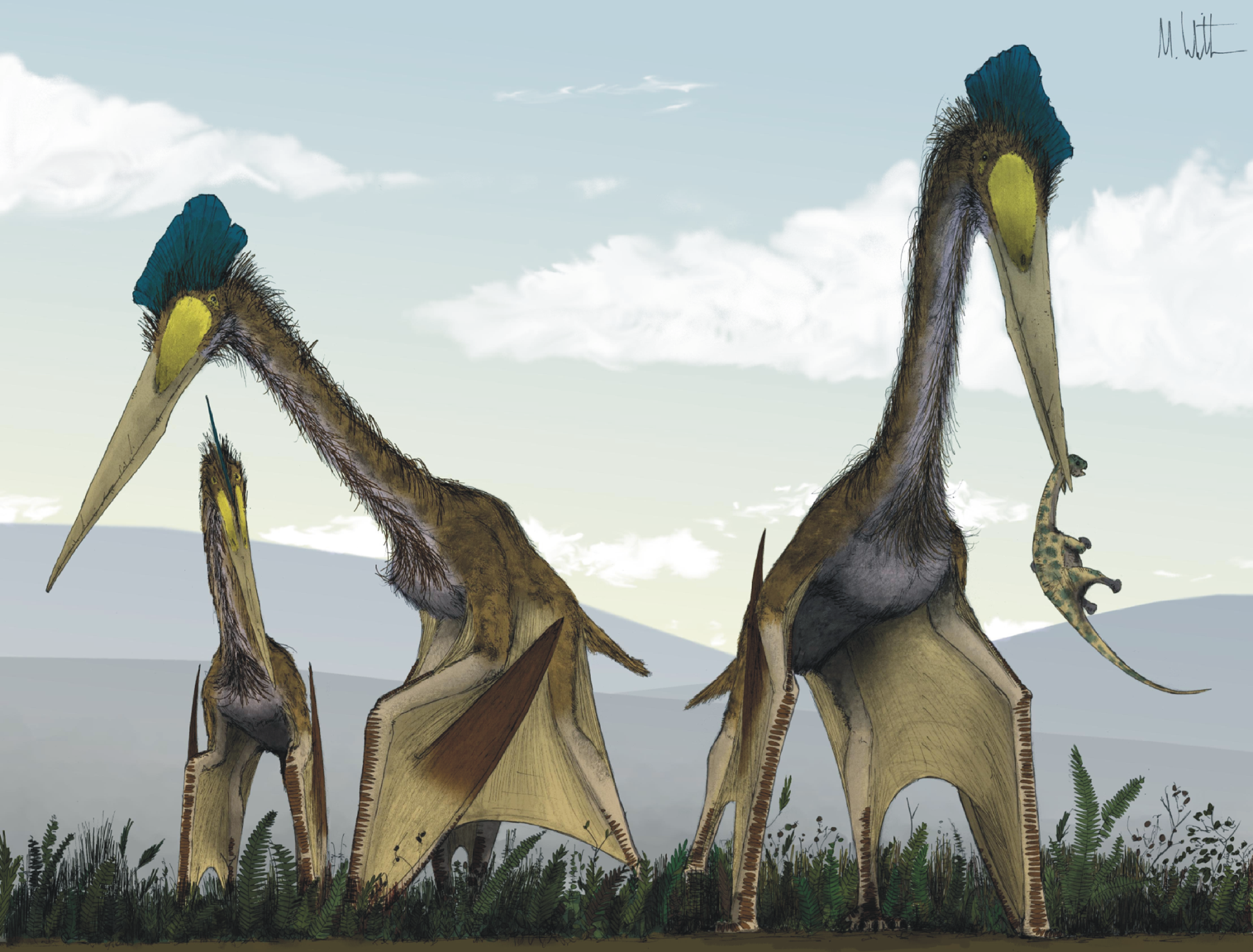 Кетцалькоатль птерозавр