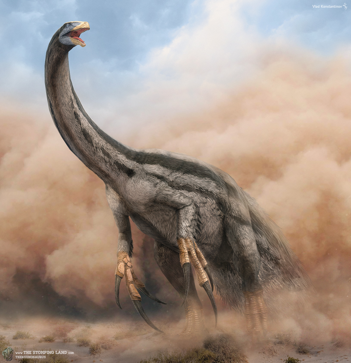 Теризинозавр динозавр